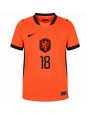 Moški Nogometna dresi replika Nizozemska Donyell Malen #18 Domači SP 2026 Kratek rokav Moški Nogometna dresi replika Nizozemska Donyell Malen #18 Domači SP 2026 Kratek rokav
